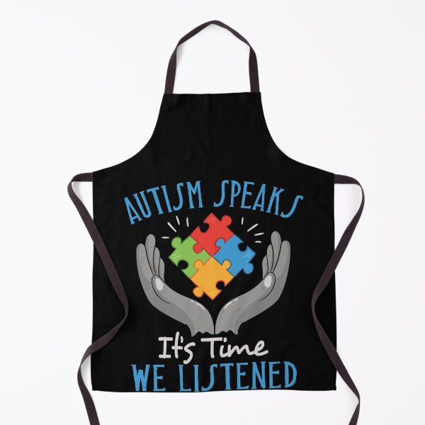Item preview, Autism Speaks Its Time We Listened Autistic Puzzle Piece Educate Love designed and sold by Merchking1.