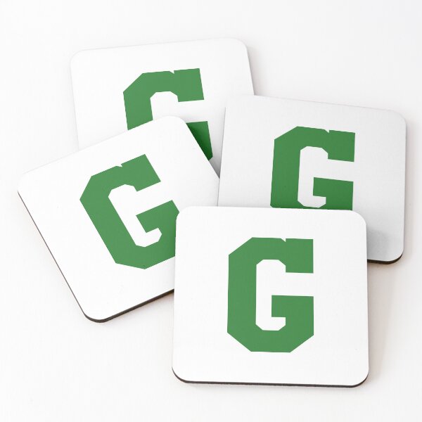 Item preview, Alphabet, Green G, Sports letter G designed and sold by TheCultStuff.