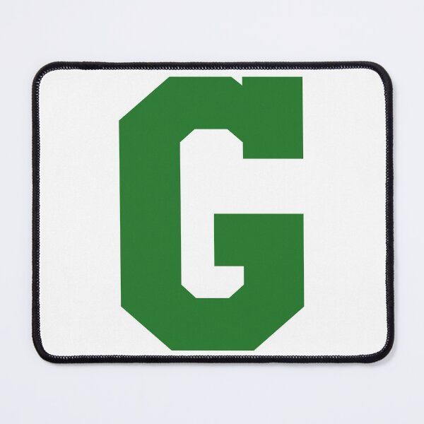 Item preview, Alphabet, Green G, Sports letter G designed and sold by TheCultStuff.