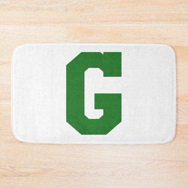 Item preview, Alphabet, Green G, Sports letter G designed and sold by TheCultStuff.