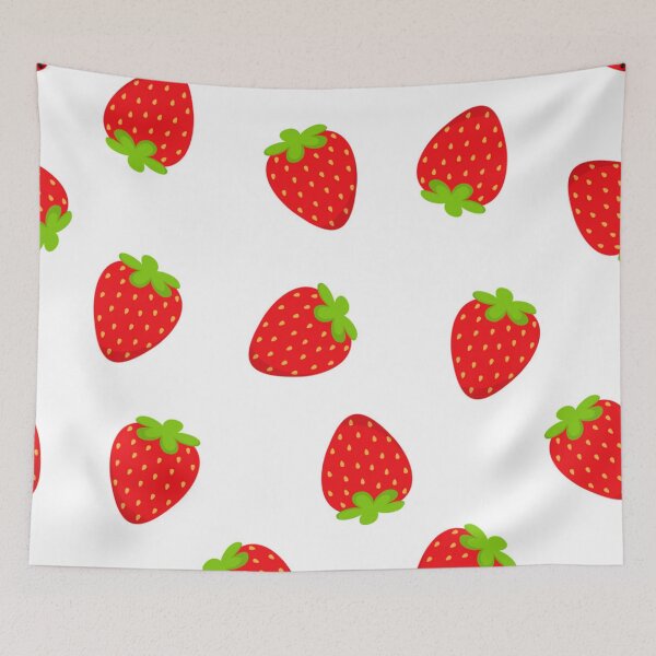 Item preview, strawberry seamless pattern designed and sold by Gurshnet68.