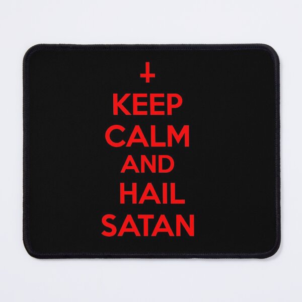 Item preview, Keep Calm And Hail Satan designed and sold by artpirate.