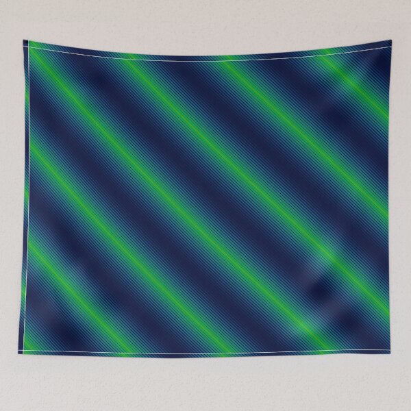 Item preview, Blue Green Varying Stripes designed and sold by artistium.