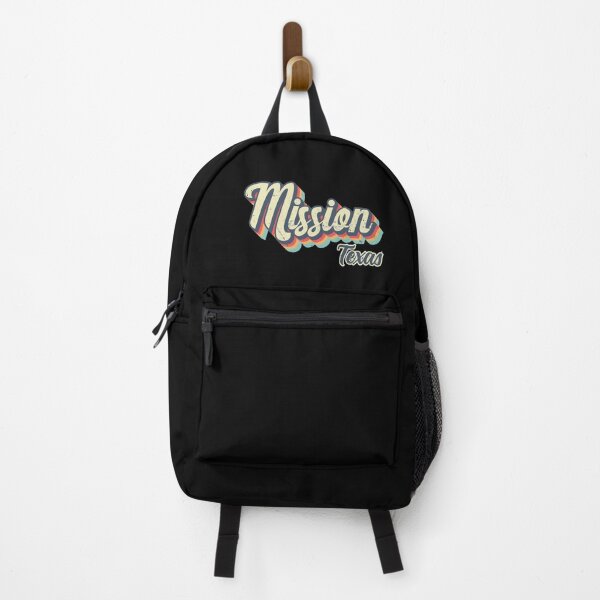 Item preview, Mission City Texas Retro Vintage 70s rainbow designed and sold by Teelogic.