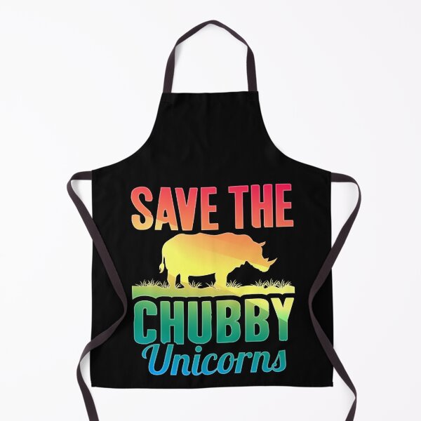 Item preview, Save The Chubby Unicorns, Rainbow Unicorn, Rhinoceros Art designed and sold by Merchking1.