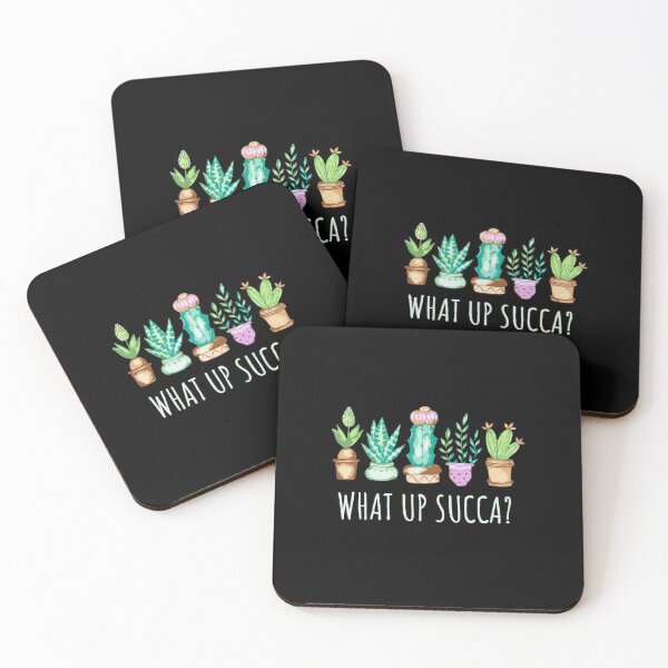 Item preview, What Up Succa Cactus Succulents Plants Succ Gardener Gift designed and sold by ichieli.