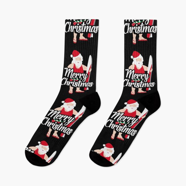 Item preview, Christmas Family Vacation, Hawaiian Surfing Santa Summer Surf designed and sold by Merchking1.