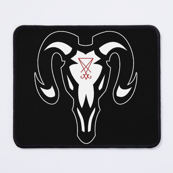 Item preview, Lucifer Goat Skull designed and sold by artpirate.
