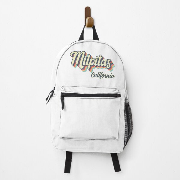 Item preview, Milpitas City California Retro Vintage 70s rainbow designed and sold by Teelogic.