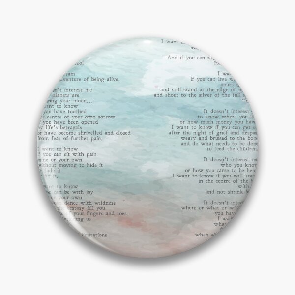 Item preview, Invitation v5 | Oriah Mountain Dreamer | Poem | Love | Gift | Literary | Literature | Romance | Minimalist | Physical Print designed and sold by SmashingInkster.