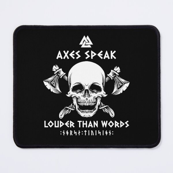 Item preview, Axes Speak Louder Than Words designed and sold by TheCustom.