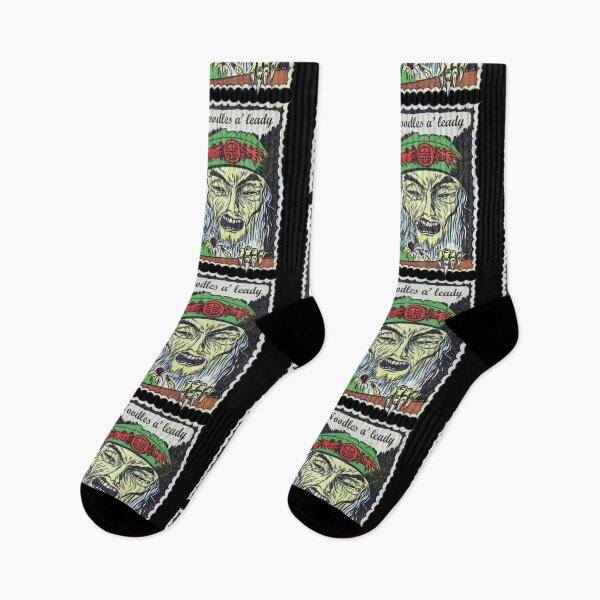Item preview, Vintage Chinese Fast Food Retro Horror Noodles Take Away Halloween Gift  designed and sold by TheAplus.