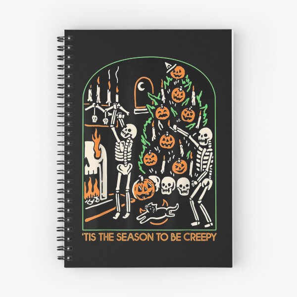 Item preview, it's the season to be creepy halloween skeleton dancing designed and sold by anthonybarr1205.