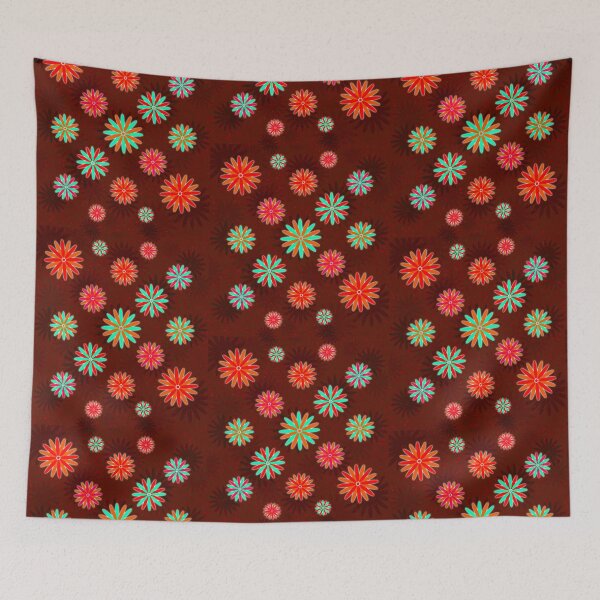 Item preview, Multicoloured Starry flowers  designed and sold by Only1helen.