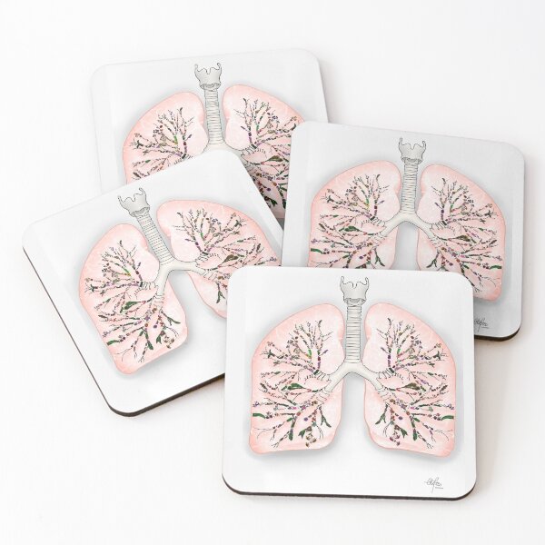 Item preview, Floral lungs designed and sold by Clarabatista.