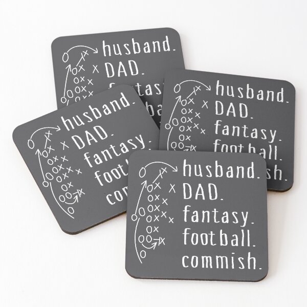 Item preview, husband dad fantasy football commish designed and sold by KucingLucu.