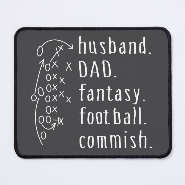 Item preview, husband dad fantasy football commish designed and sold by KucingLucu.