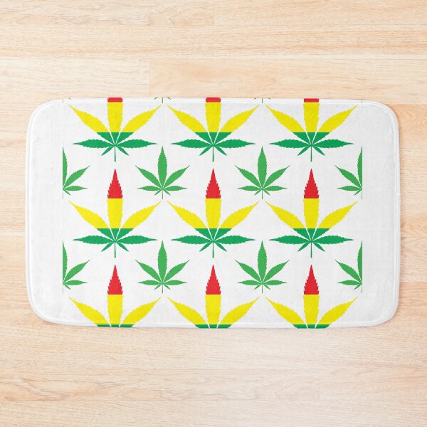 Item preview, Cannabis leaf pattern, reggae color designed and sold by CeresGraphic.