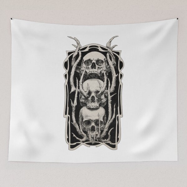 Item preview, Skulls No Evil Skulls designed and sold by FreshThredz.