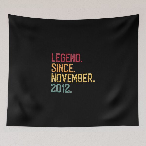 Item preview, Legend Since November 2012 8Th Birthday Gift 8 Years Old designed and sold by urlanne.