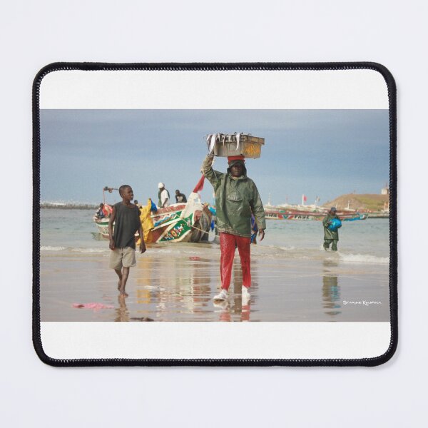 Back Fishing Day Mouse Pad