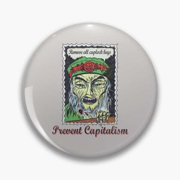 Item preview, Vintage Caplock Anti Capitalism Retro Halloween Chinese Communist Gift  designed and sold by TheAplus.