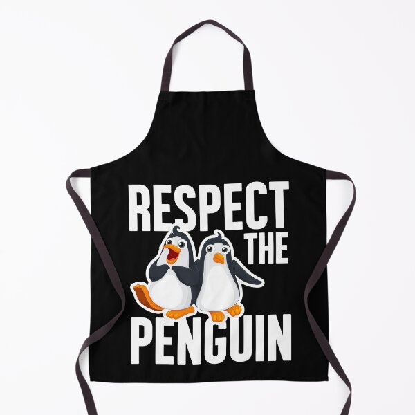 Item preview, Respect The Penguin, Funny Aquatic Flightless Bird, Save Marine Life Creatures designed and sold by Merchking1.