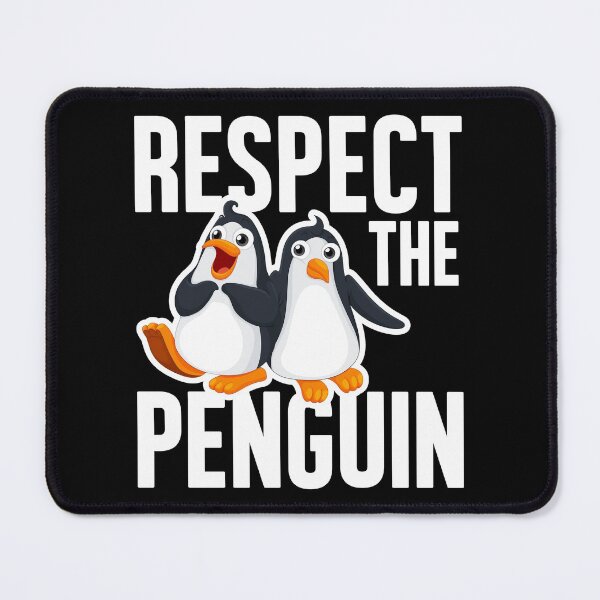 Item preview, Respect The Penguin, Funny Aquatic Flightless Bird, Save Marine Life Creatures designed and sold by Merchking1.