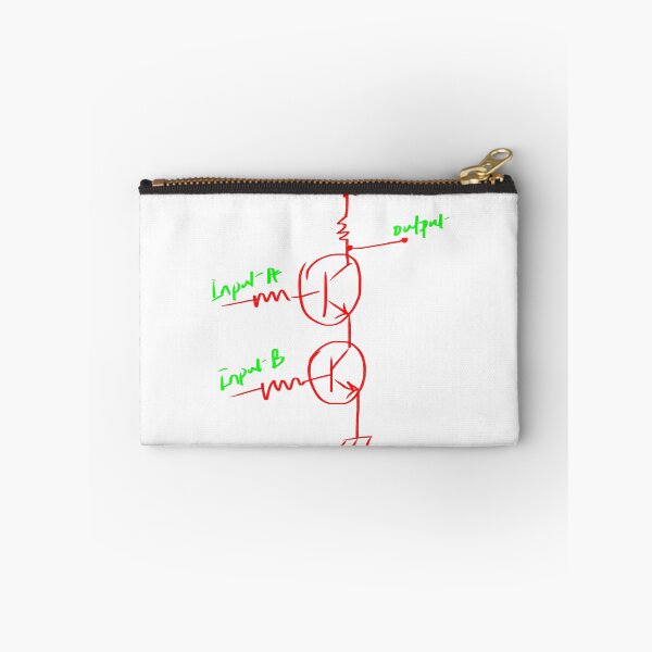 Item preview, Transistor NAND gate electronic circuit designed and sold by EngineersArt.