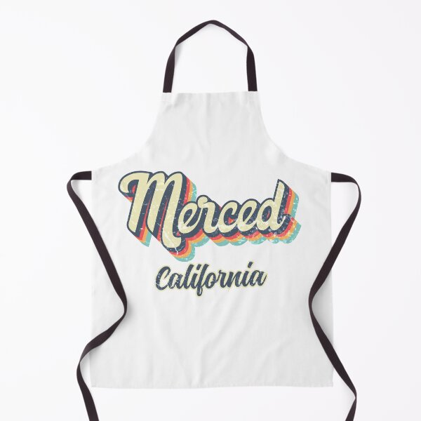 Item preview, Merced City California Retro Vintage 70s rainbow designed and sold by Teelogic.