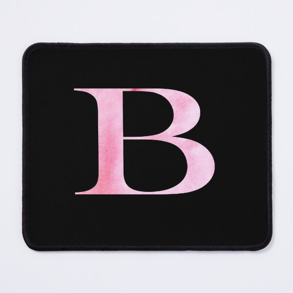 Item preview, Watercolor Monogram Pink Letter B designed and sold by NECHSTORE.