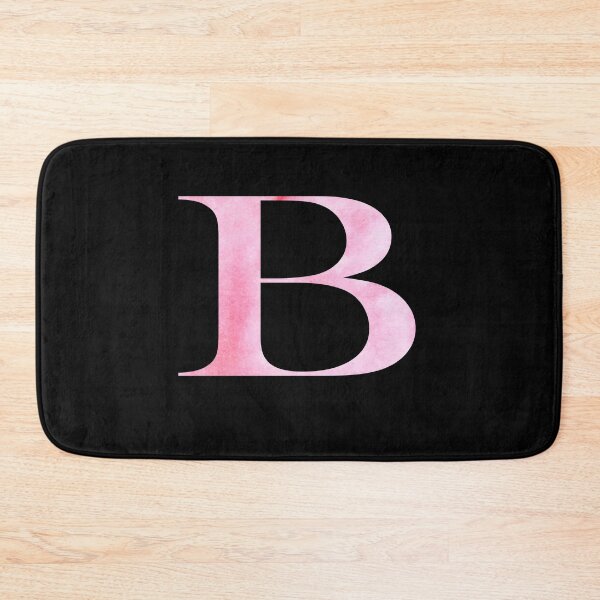 Item preview, Watercolor Monogram Pink Letter B designed and sold by NECHSTORE.
