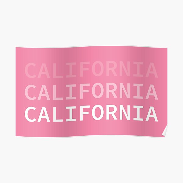 California Poster