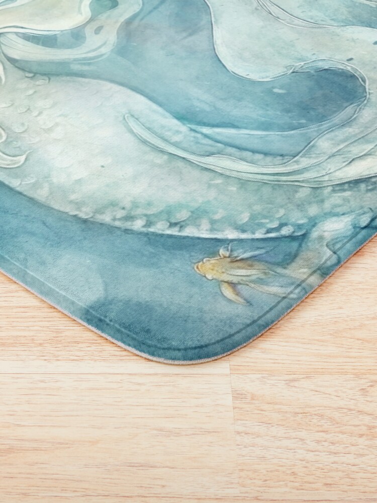 Bath Mat, Mermaid designed and sold by strijkdesign