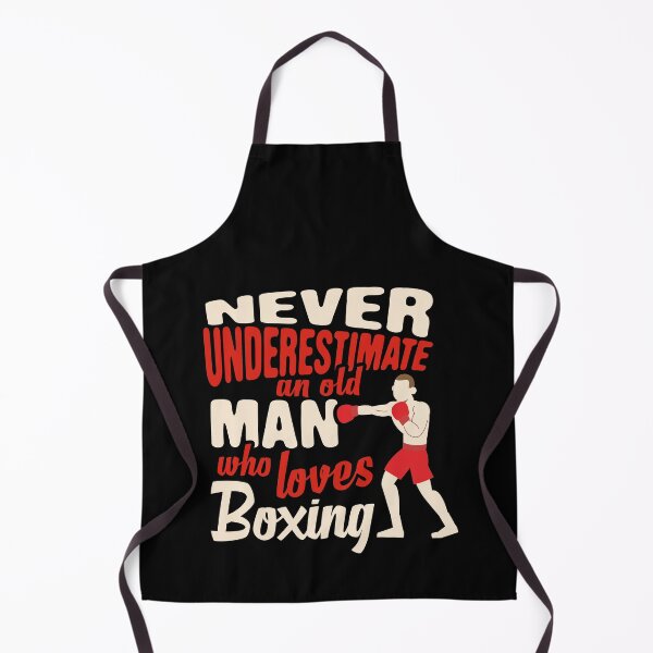 Item preview, Boxing,Never Understimate An Old Man Who Loves Boxing, Grandfather Hobby, Passion Fitness, Gym Sweat designed and sold by Merchking1.