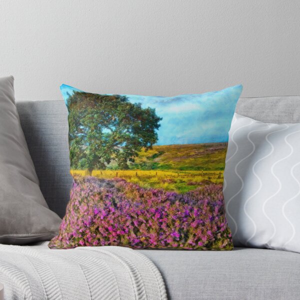 Item preview, Painterly Moorland Heather Landscape Art designed and sold by Martyn R Arnold Fine Art Nature & Landscape Photography.