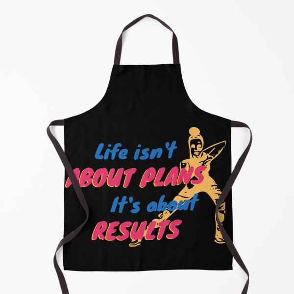 Item preview, Life Isn't About Plans It's About Results-Action Attitude Quotes designed and sold by Red-ElYoubi.