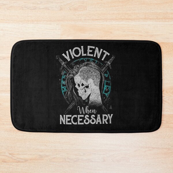 Item preview, Violent When Necessary Viking Funny  designed and sold by FreshThredz.