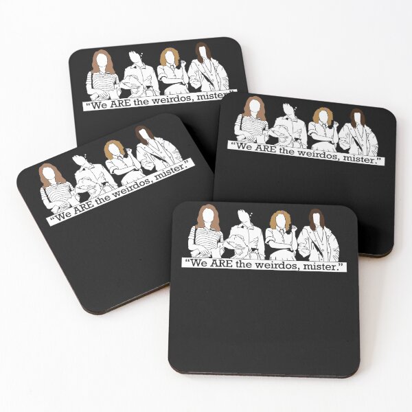 Item preview, Gifts For Men We Are The Weirdos Funny Graphic Gifts designed and sold by TerrillBats.