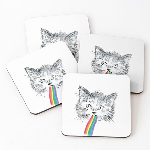 Item preview, Cat Vomit Rainbow designed and sold by KariBear90.