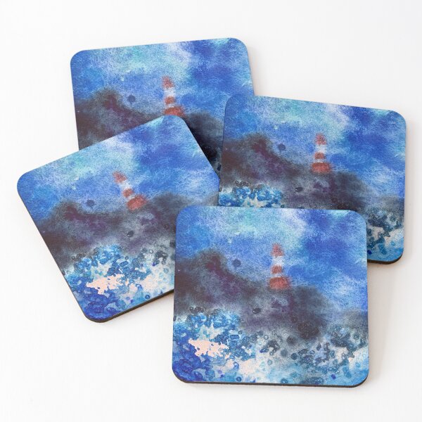 Item preview, Lighthouse and stormy sea  designed and sold by DaryaGeft.