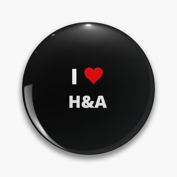 Item preview, I LOVE H&A, fan-made design, unofficial designed and sold by uniqueitems.