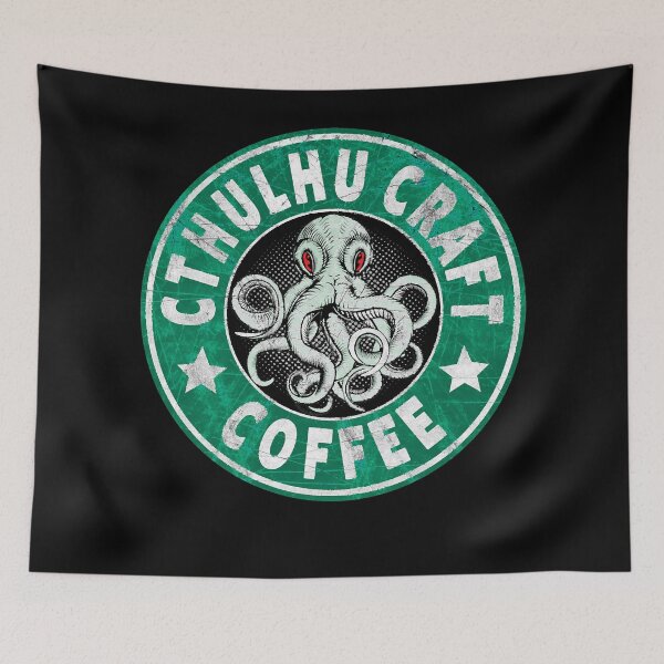 Item preview, Gifts For Women Cthulhu Craft Coffee Gift For Music Fans designed and sold by TerrillBats.