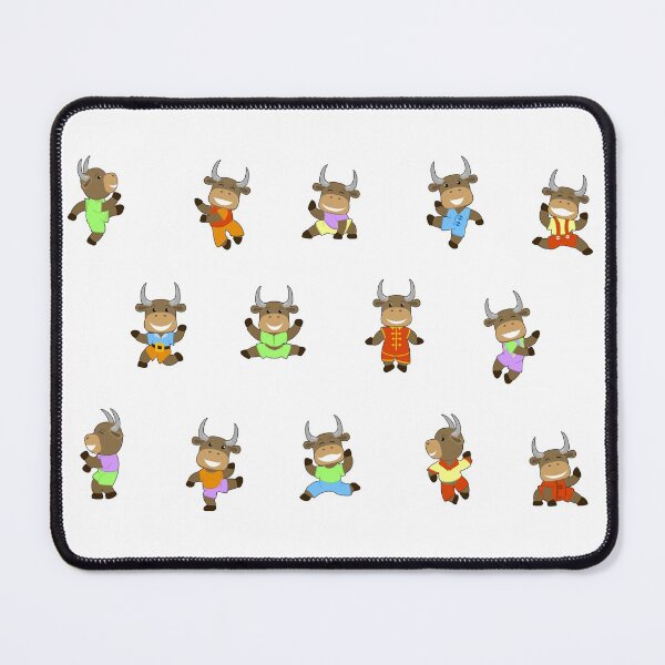 Item preview, Small dancing oxes designed and sold by lantica.