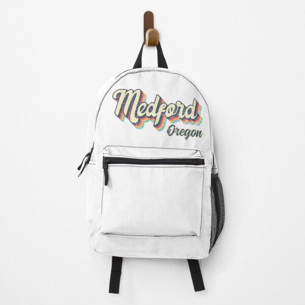 Item preview, Medford City Oregon Retro Vintage 70s rainbow designed and sold by Teelogic.
