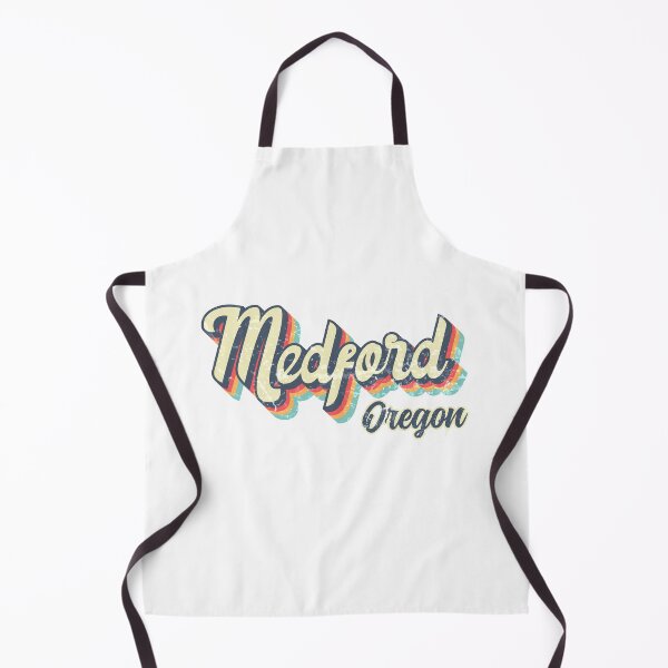 Item preview, Medford City Oregon Retro Vintage 70s rainbow designed and sold by Teelogic.
