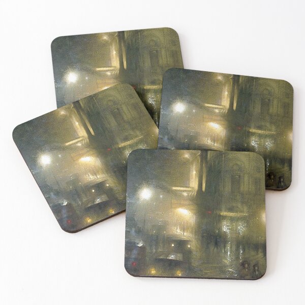 Item preview, Arthur Hacker Flare and Flutter Piccadilly Circus at Night designed and sold by Vintage Designs +.