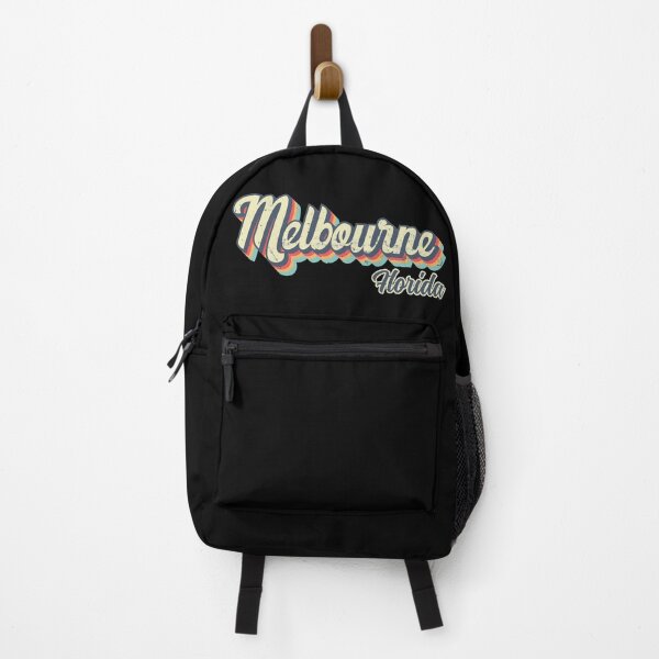 Item preview, Melbourne City Florida Retro Vintage 70s rainbow designed and sold by Teelogic.