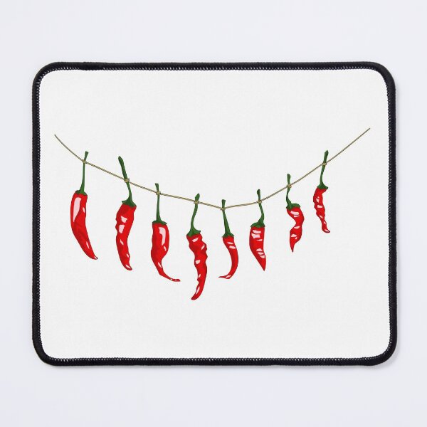 Item preview, Juicy chili peppers on a string designed and sold by lantica.