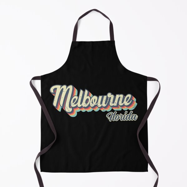 Item preview, Melbourne City Florida Retro Vintage 70s rainbow designed and sold by Teelogic.